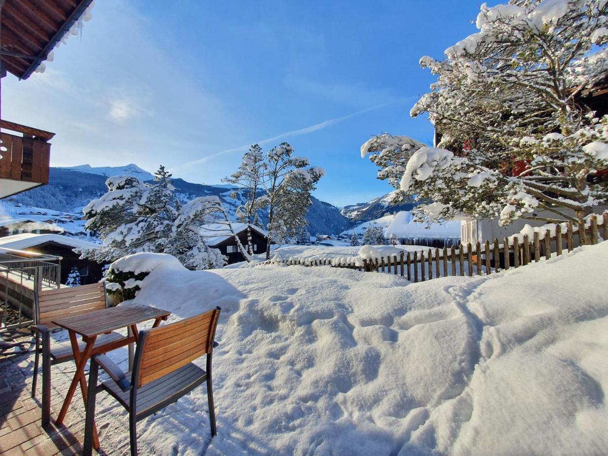 Mom - Alpine Boutique Apartments, Chalet Fagus, Terrace Studio Grindelwald Exterior photo